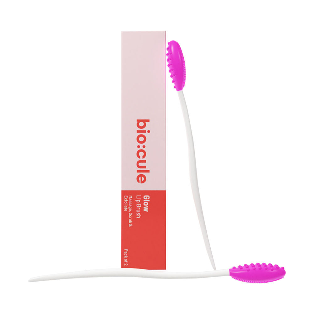 Biocule Glow Lip Brush For Lip Scrubbing, Exfoliation & Massage