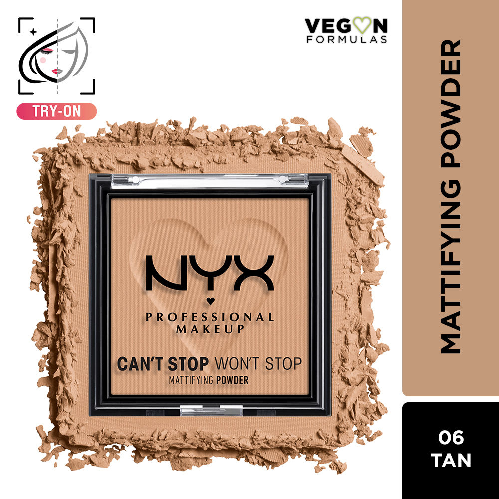 NYX Professional Makeup Can't Stop Won't Stop Mattifying Powder - Tan