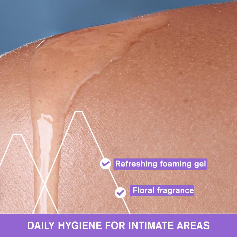 Uriage Gyn-Phy Intimate Refreshing Cleansing Gel Gentle Daily Hygiene Wash for Intimate Areas