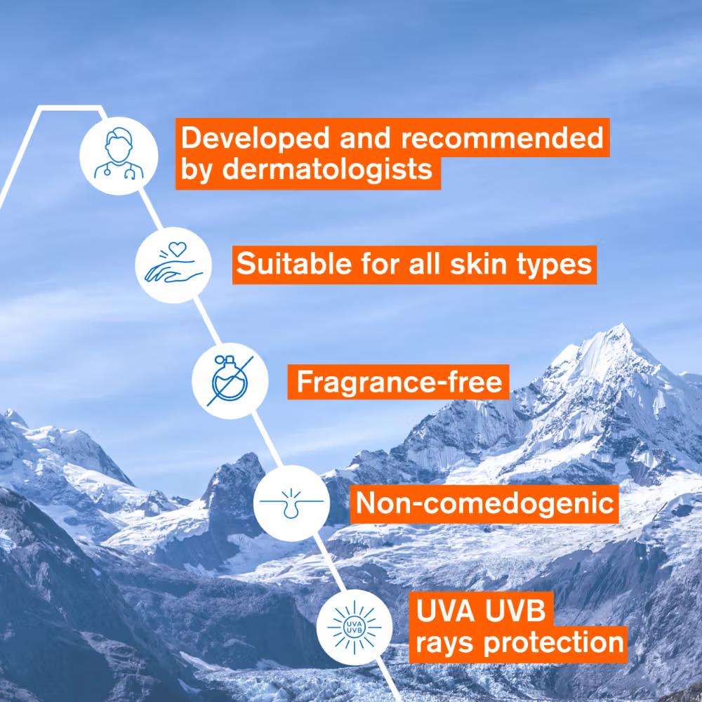 Uriage Depiderm Anti-Dark Spot Day Face Cream SPF 50+ Vitamin C Reduces Melasma Boosts Radiance