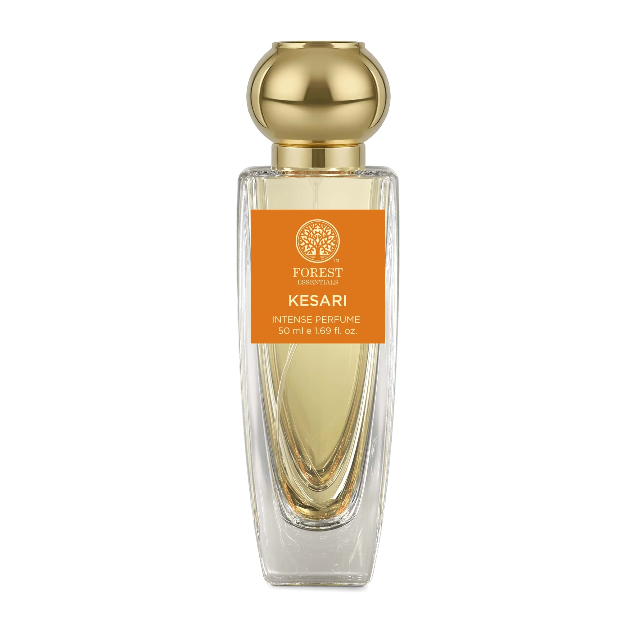 Forest Essentials Intense Perfume Lime Saffron Oudh - Long Lasting Luxury Perfume For Her