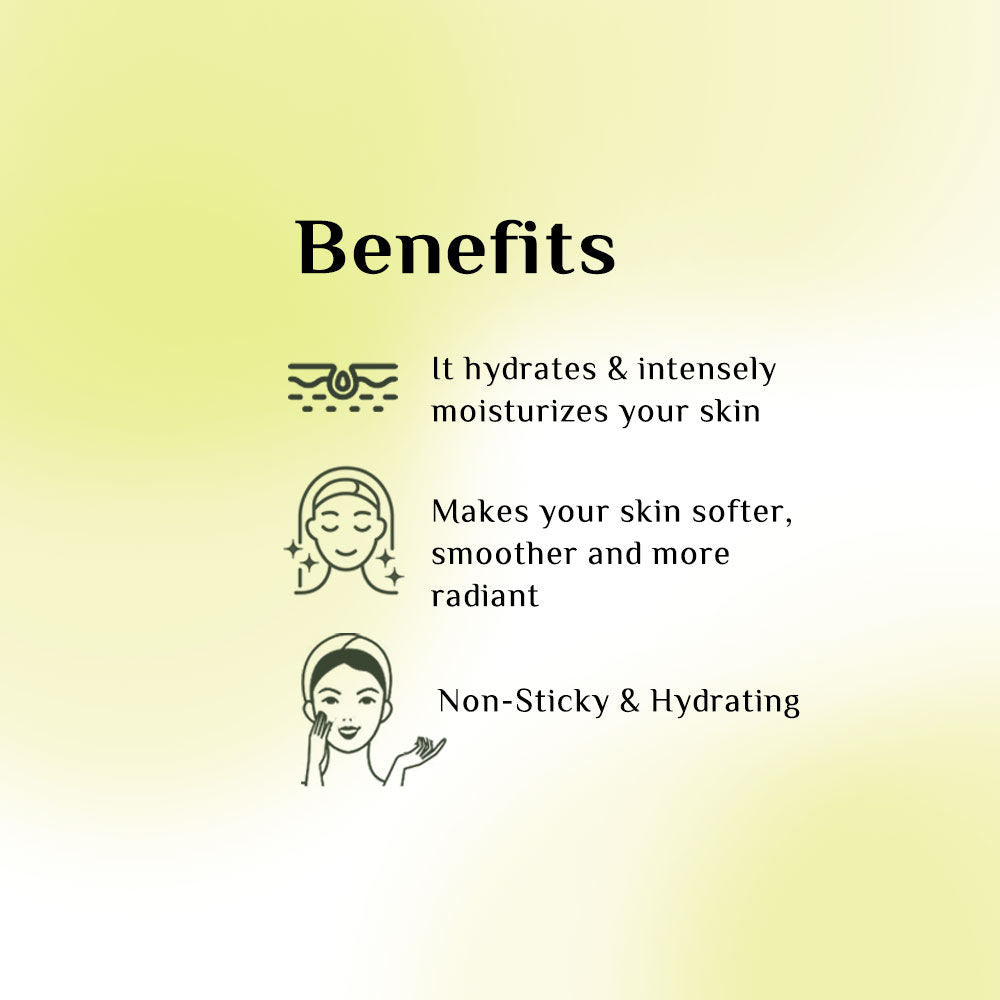 Richfeel Aloe Moisturizer-Lightweight & Hydrating, Non-Sticky, Absorbs Instantly, For All Skin Types