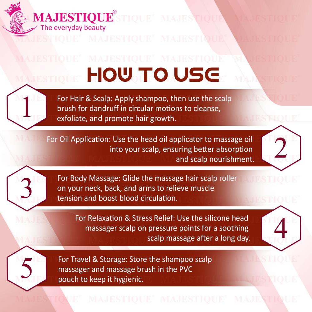 Majestique Scalp & Body Massager