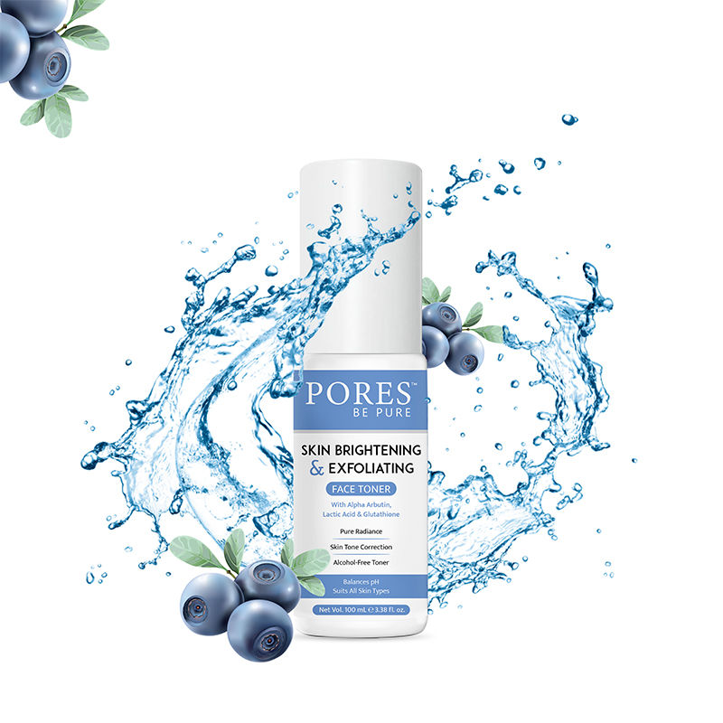 Pores Be Pure Skin Brightening & Exfoliating Face Toner