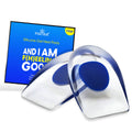 Matra Silicone Gel Heel Pads Cushion Cup Insoles for Pain Relief, Heel Support, Shoe Inserts (1 Pair)