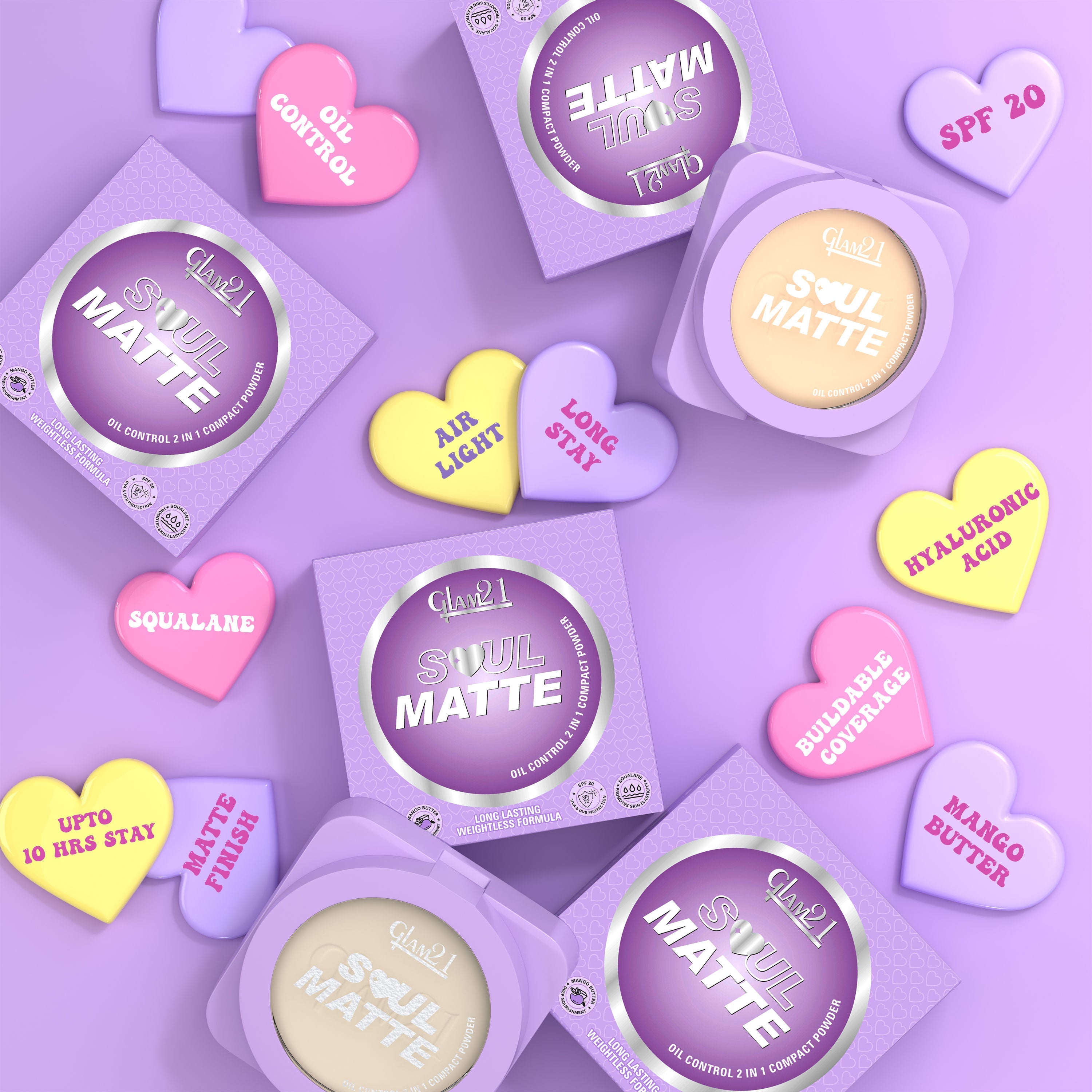 GLAM21 Soul Matte Compact