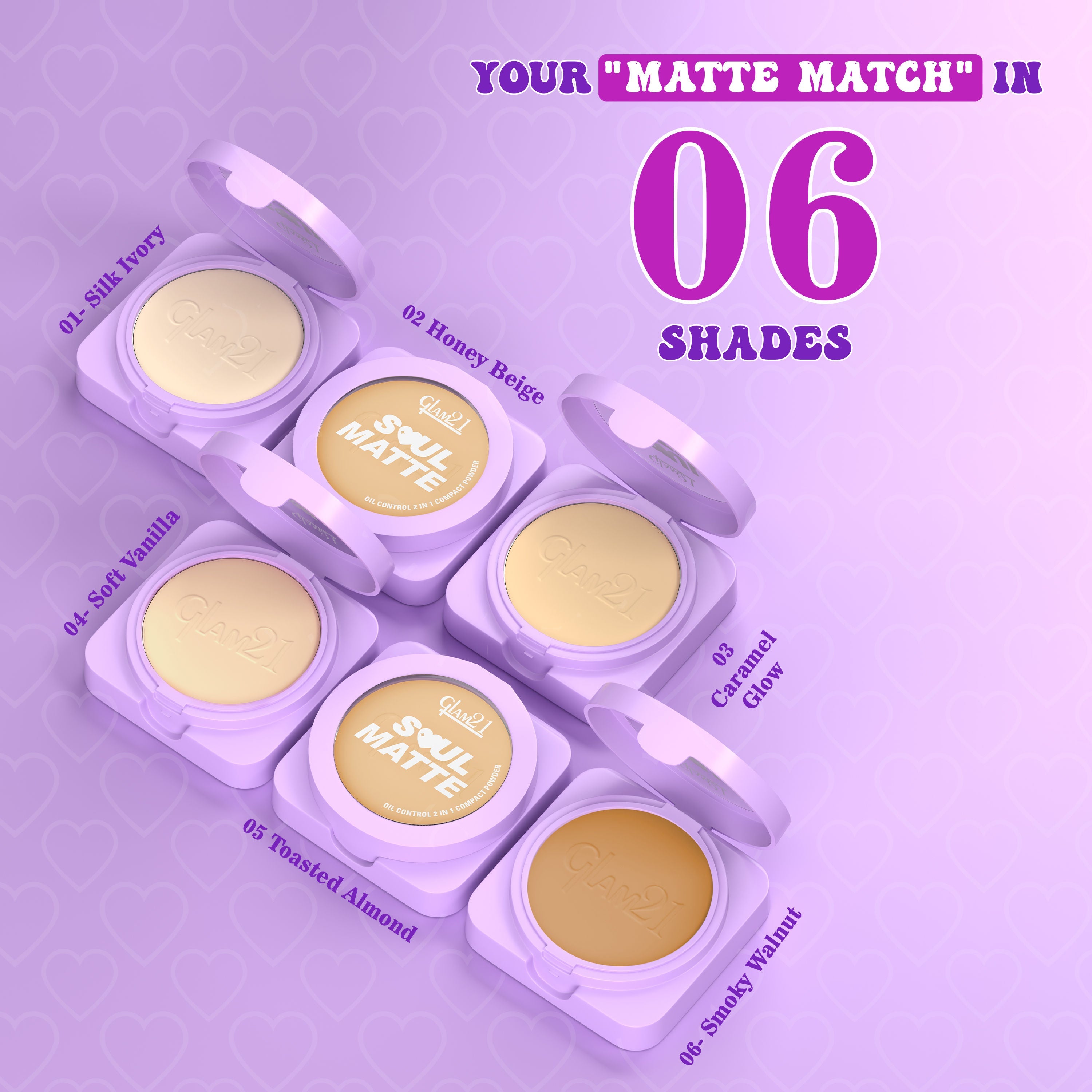GLAM21 Soul Matte Compact