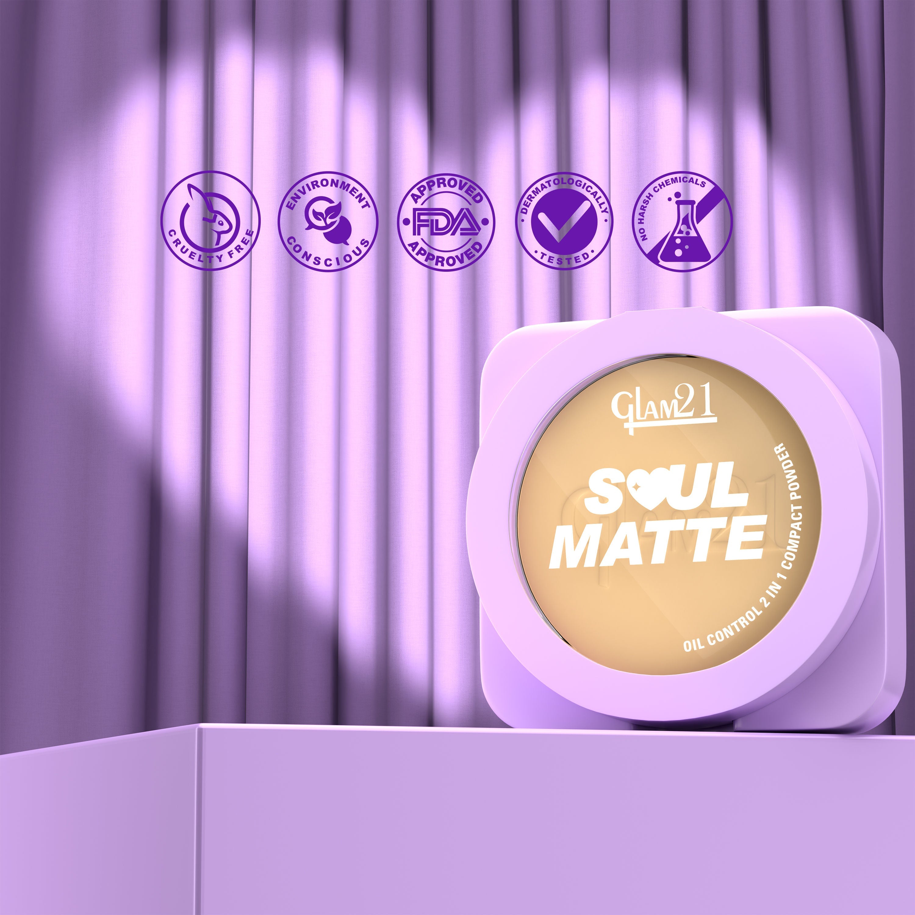 GLAM21 Soul Matte Compact
