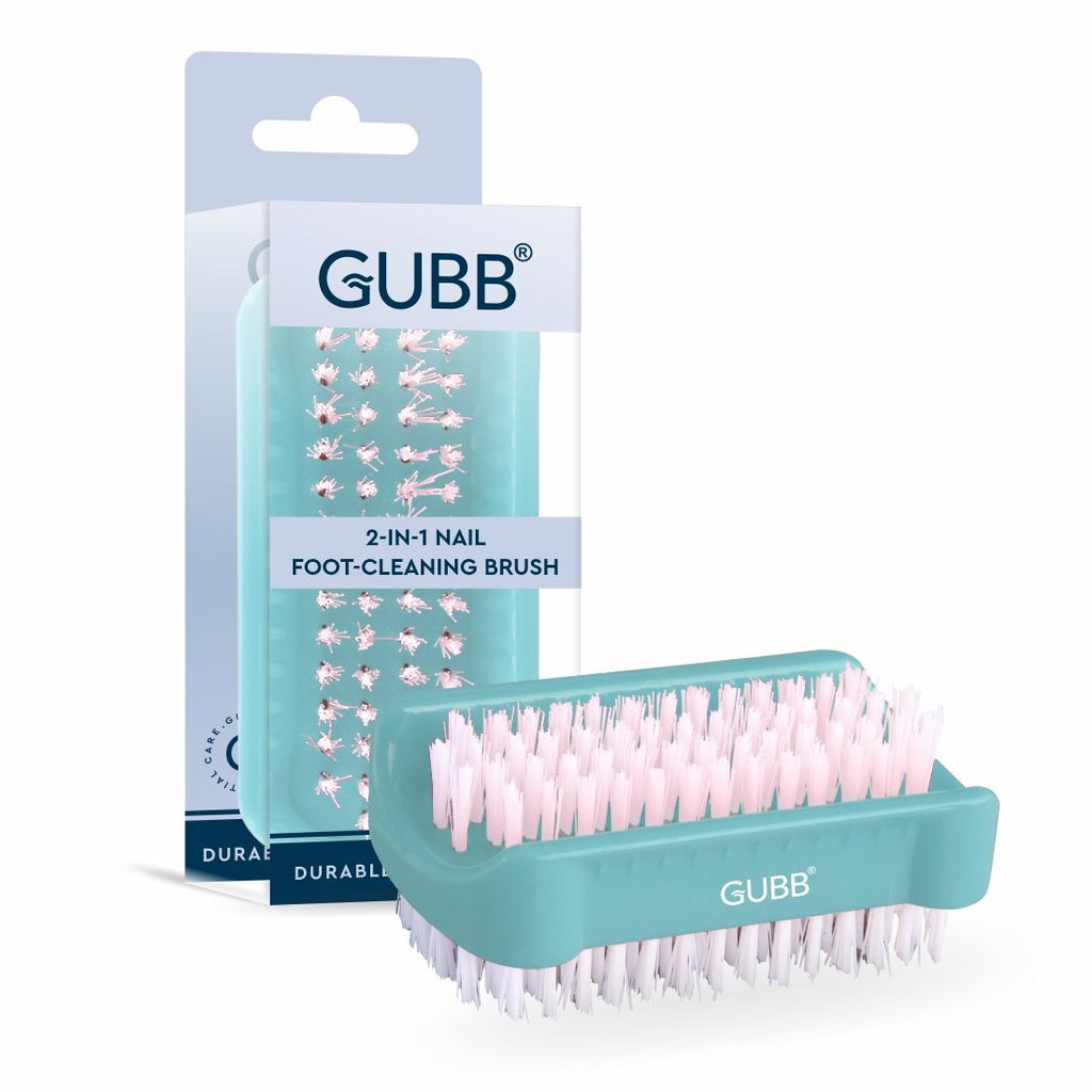 GUBB 2 In 1 Nail Cum Foot Cleaning Brush