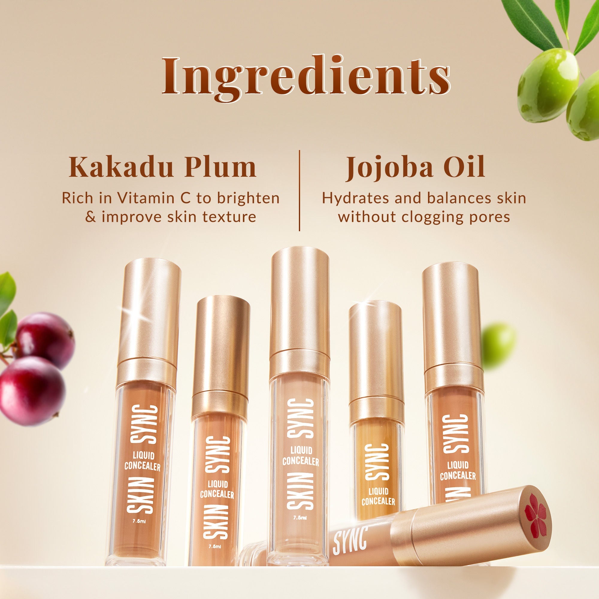 Olivia Skin Sync Liquid Concealer