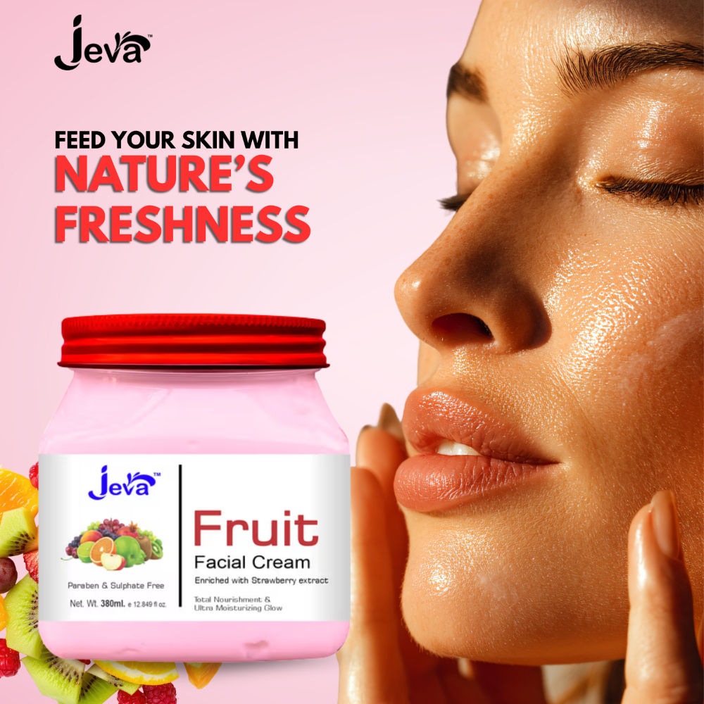 Jeva Fruit Cream - Ultra Moisturizing & Nourishing Care for Skin