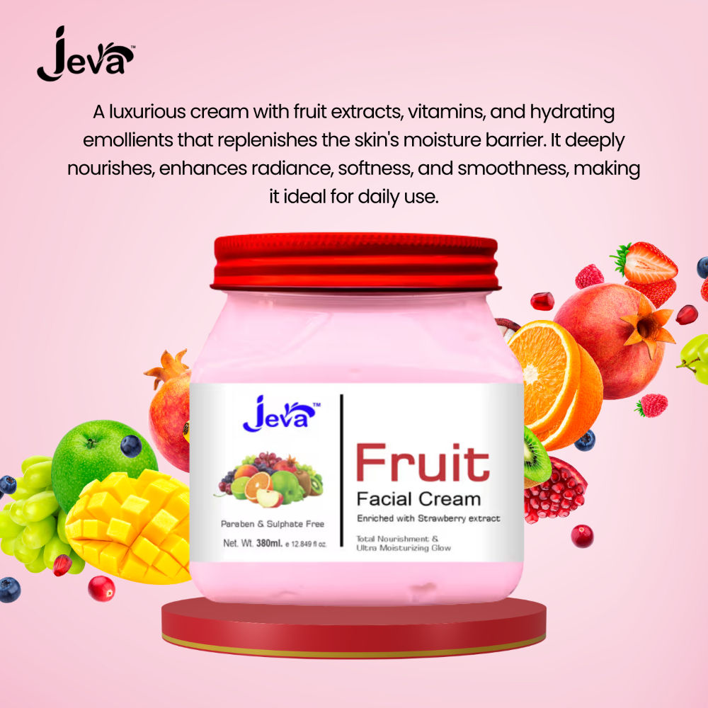 Jeva Fruit Cream - Ultra Moisturizing & Nourishing Care for Skin