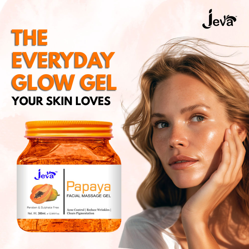 Jeva Papaya Gel Acne Control Reduces Wrinkles and Clears Pigmentation