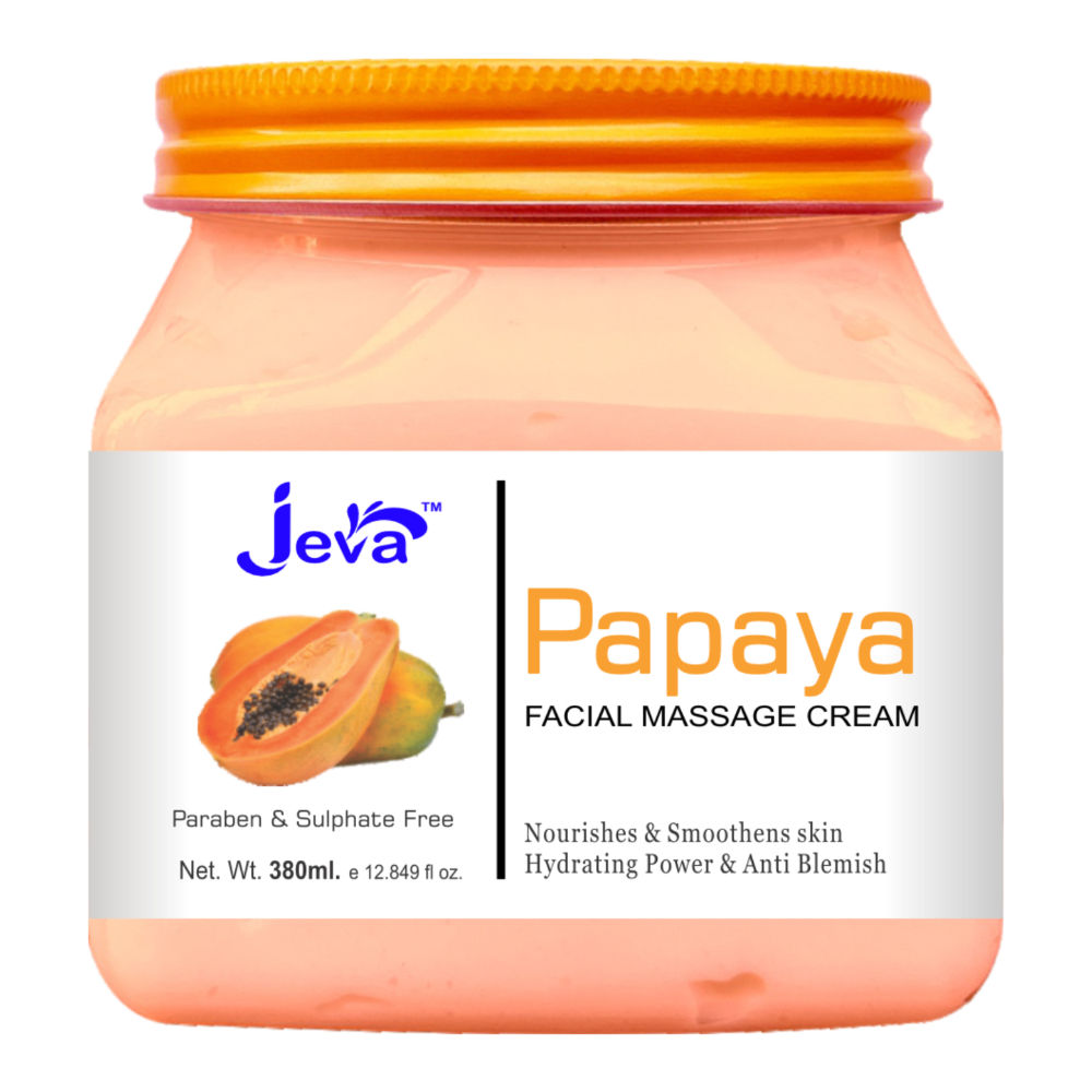 Jeva Papaya Nourishing and Smoothing Cream for Soft, Hydrated and Radiant Skin