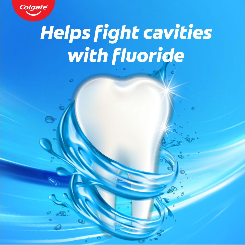 Colgate Maxfresh Plax Antibacterial Mouthwash, Fresh Mint