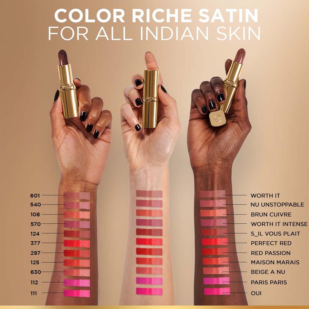 L'Oreal Paris Color Riche Satin Lipstick