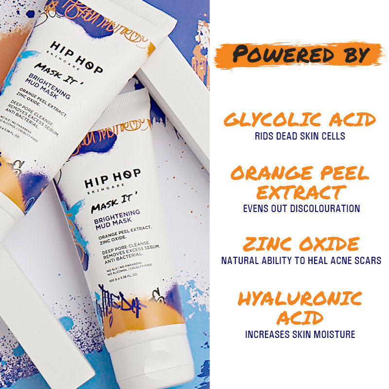 Hiphop Skincare Brightening Mud Mask