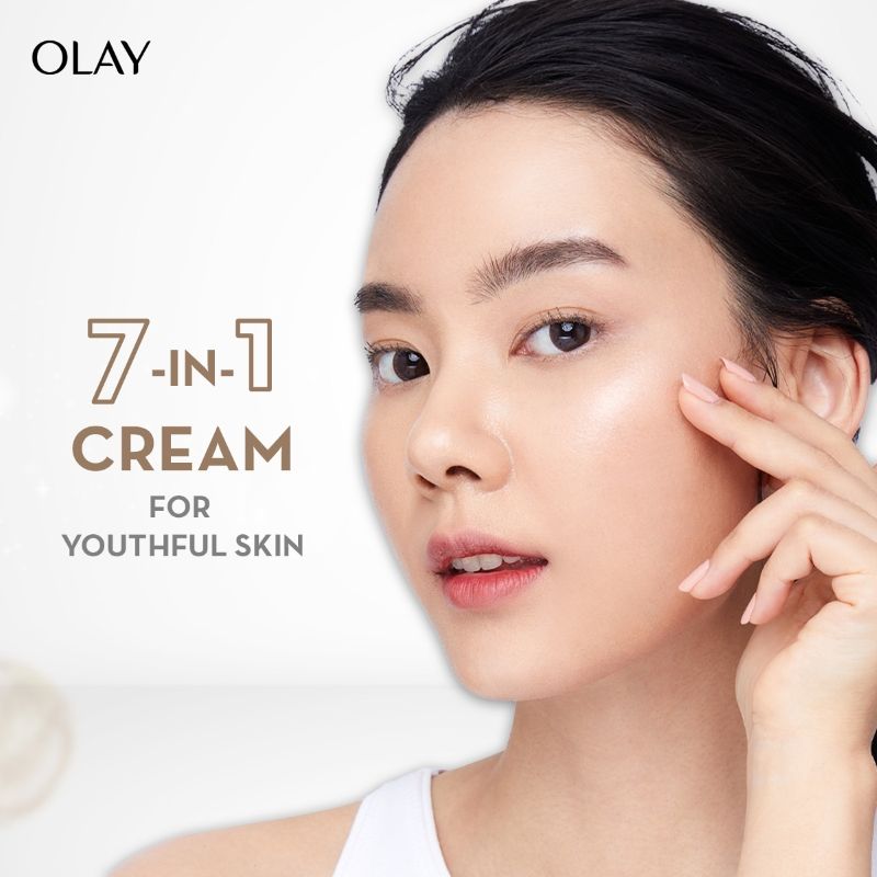Olay Total Effects Day Cream With SPF 15 Normal, Fights 7 Signs Of Ageing With Niacinamide