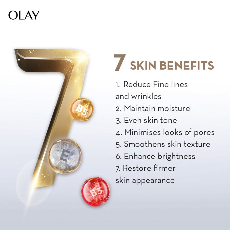 Olay Total Effects Night Cream, Fights 7 Signs Of Ageing With Niacinamide And Green Tea Extracts
