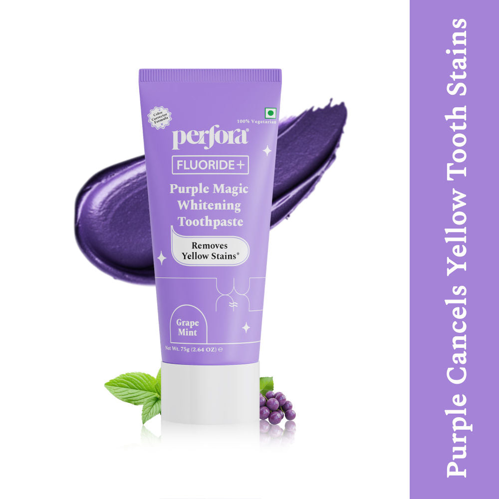 Perfora Purple Magic Whitening Toothpaste