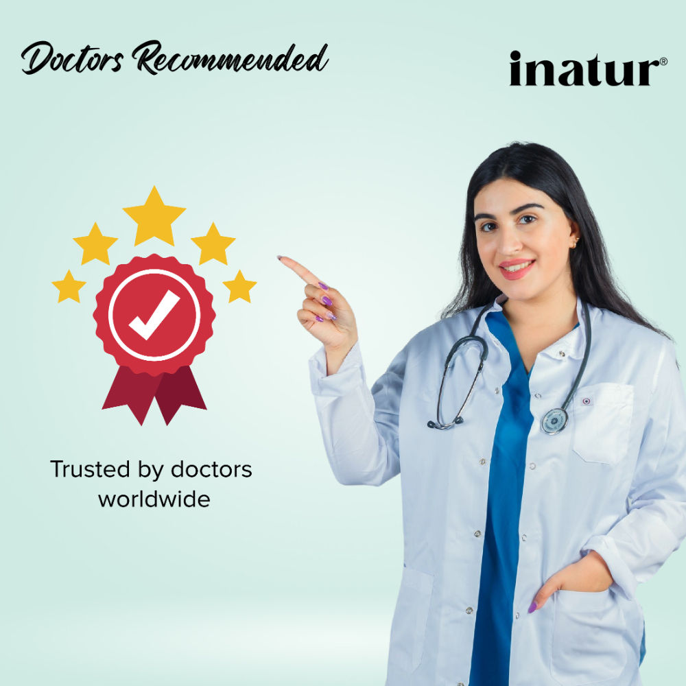 inatur Hand Sanitizer Gel With 85% Alcohol, Neem & Glycerin, Kills 99.9% Germs & Quick-Dry, Kids Safe