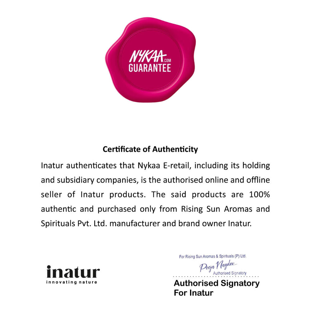 inatur Kumkumadi Face Oil, Ayurvedic Glow Formula, Reduces Blemishes, Fine Lines, for All Skin