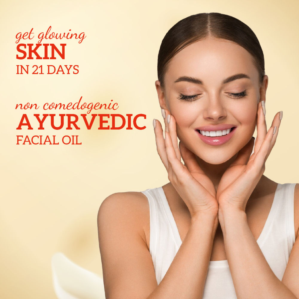 inatur Kumkumadi Face Oil, Ayurvedic Glow Formula, Reduces Blemishes, Fine Lines, for All Skin