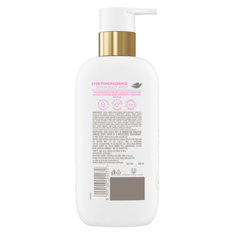Dove 5% Radiance Serum With Niacinamide Even Tone Bodywash