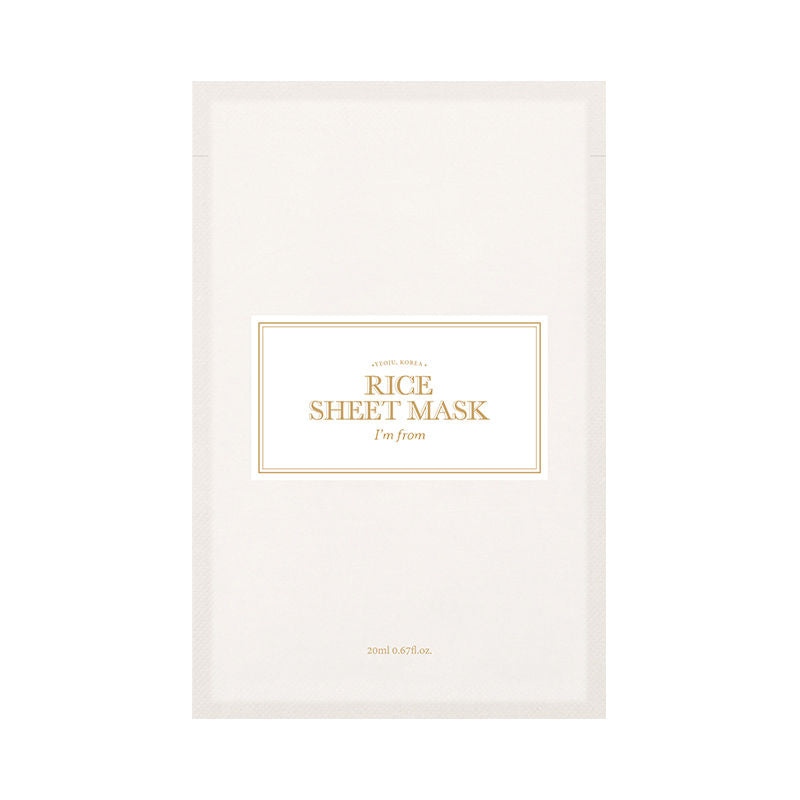 I'm From Rice Sheet Mask