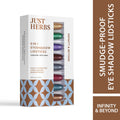 Just Herbs 8 In 1 Eye Shadow Lidsticks Highly-pigmented Long-lasting Smudge-proof