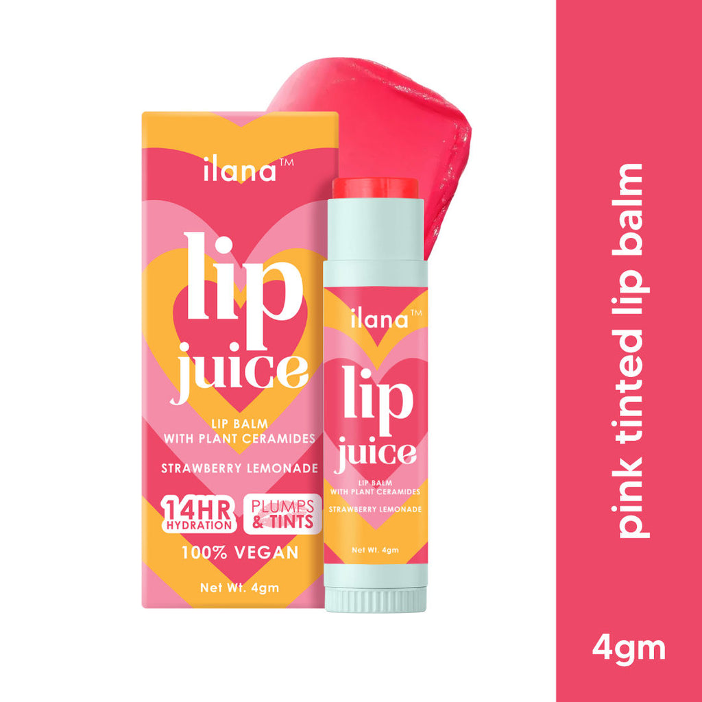 Ilana Lip Juice Hydrating & Plumping Tinted Lip Balm