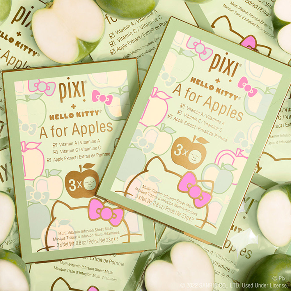 PIXI Hello Kitty A For Apples Multivitamin Infusion Sheet Mask