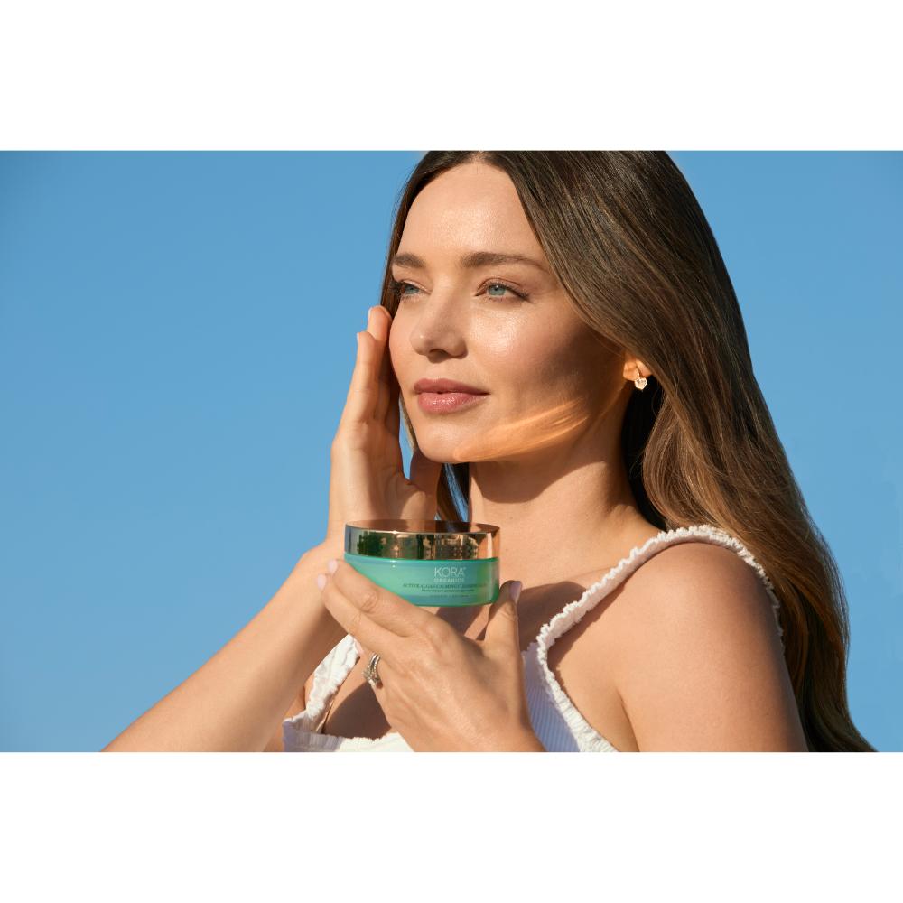 Kora Organics Active Algae Cleansing Balm - Removes Makeup Soothes Hydrates With Jojoba & Squalane