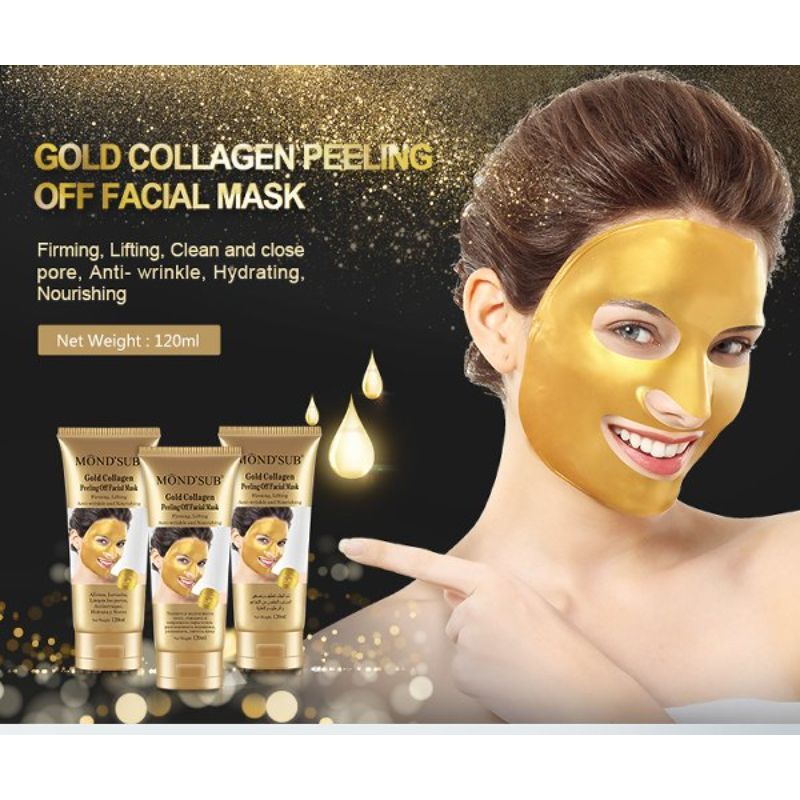 Mond'Sub Gold Collagen Peeling Off Facial Mask