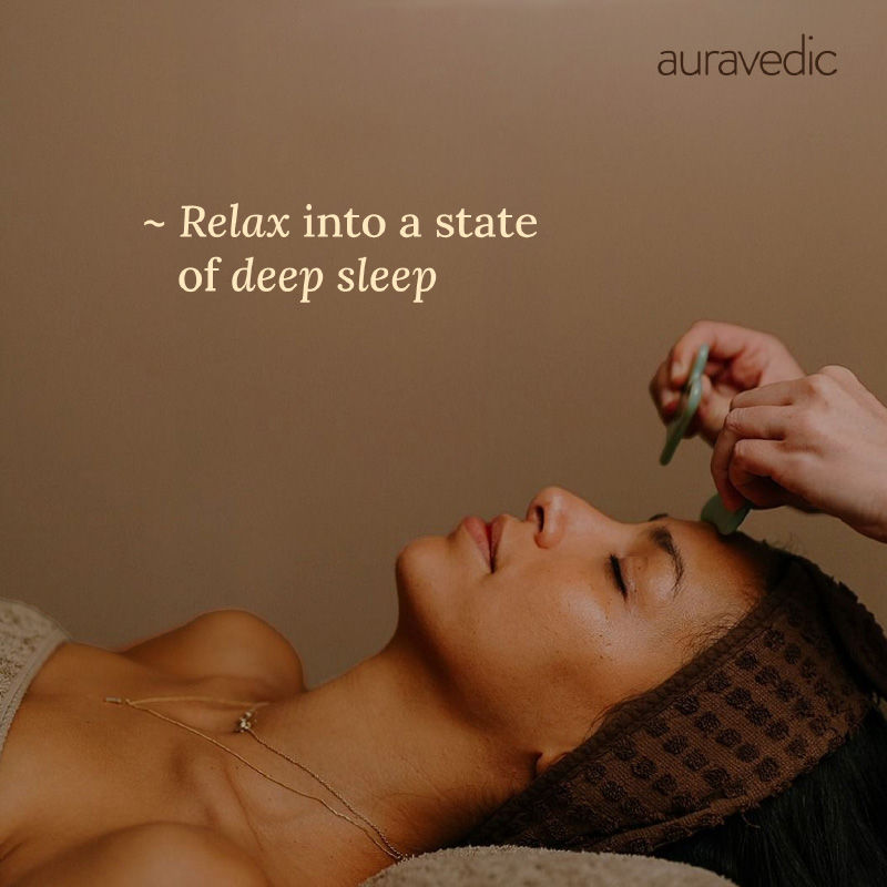 Auravedic Relaxing Body Massage Oil For Women Men Body Oil For Glowing Skin Lavender Mint