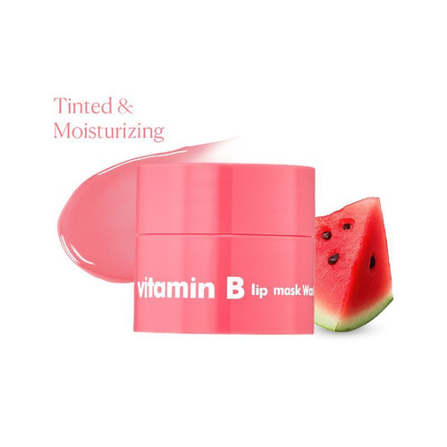 The Face Shop Vitamin Korean Mini Lip Sleeping Mask for Dark, Dry, Pigmented Lips