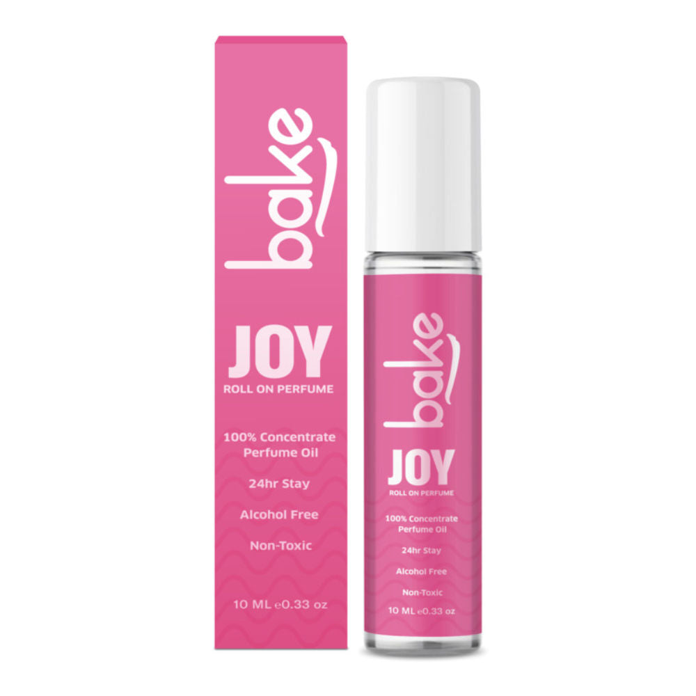 BAKE Joy 100% Concentrated Perfume Oil Roll On Fragrance For Men & Women - Peony