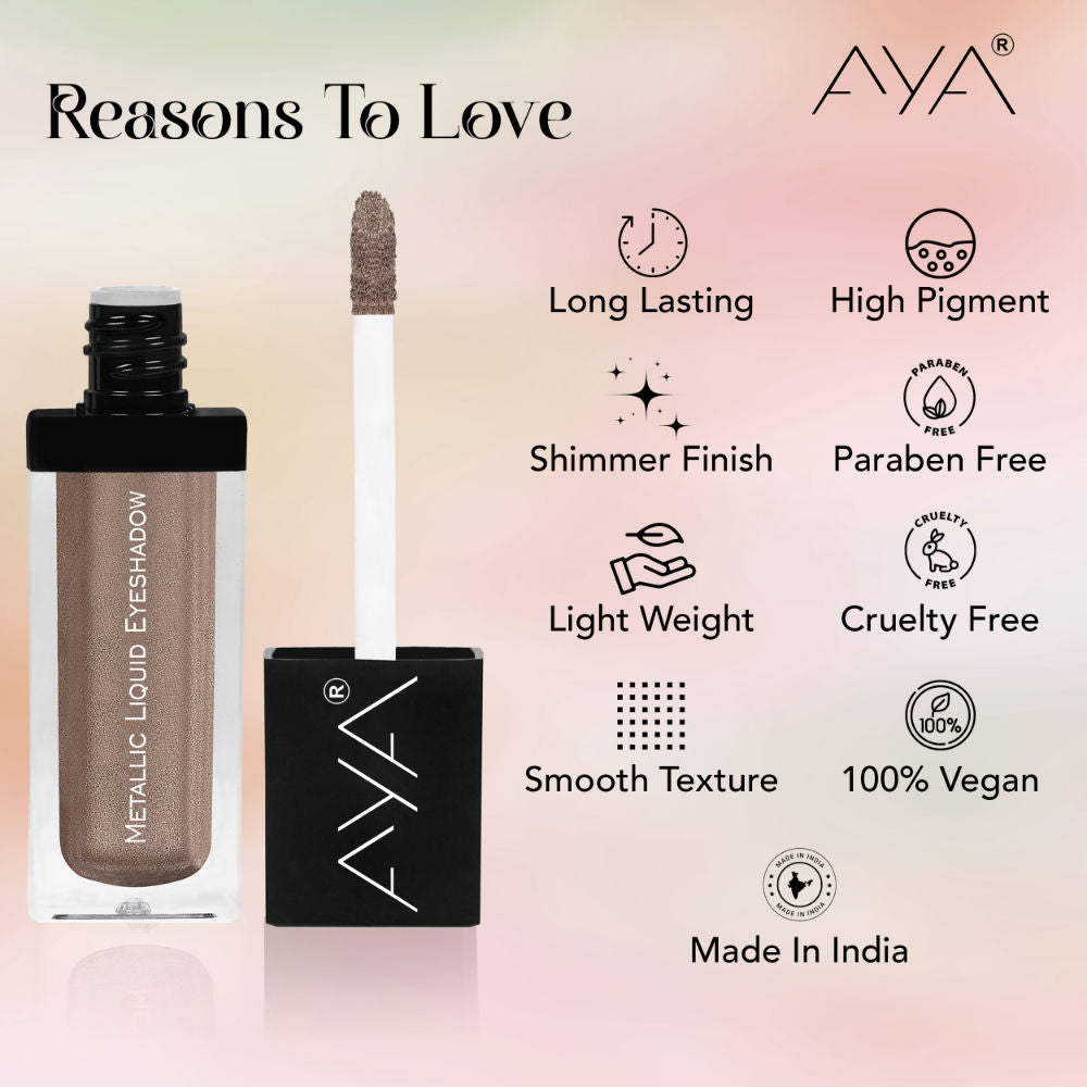 AYA Metallic Liquid Eyeshadow