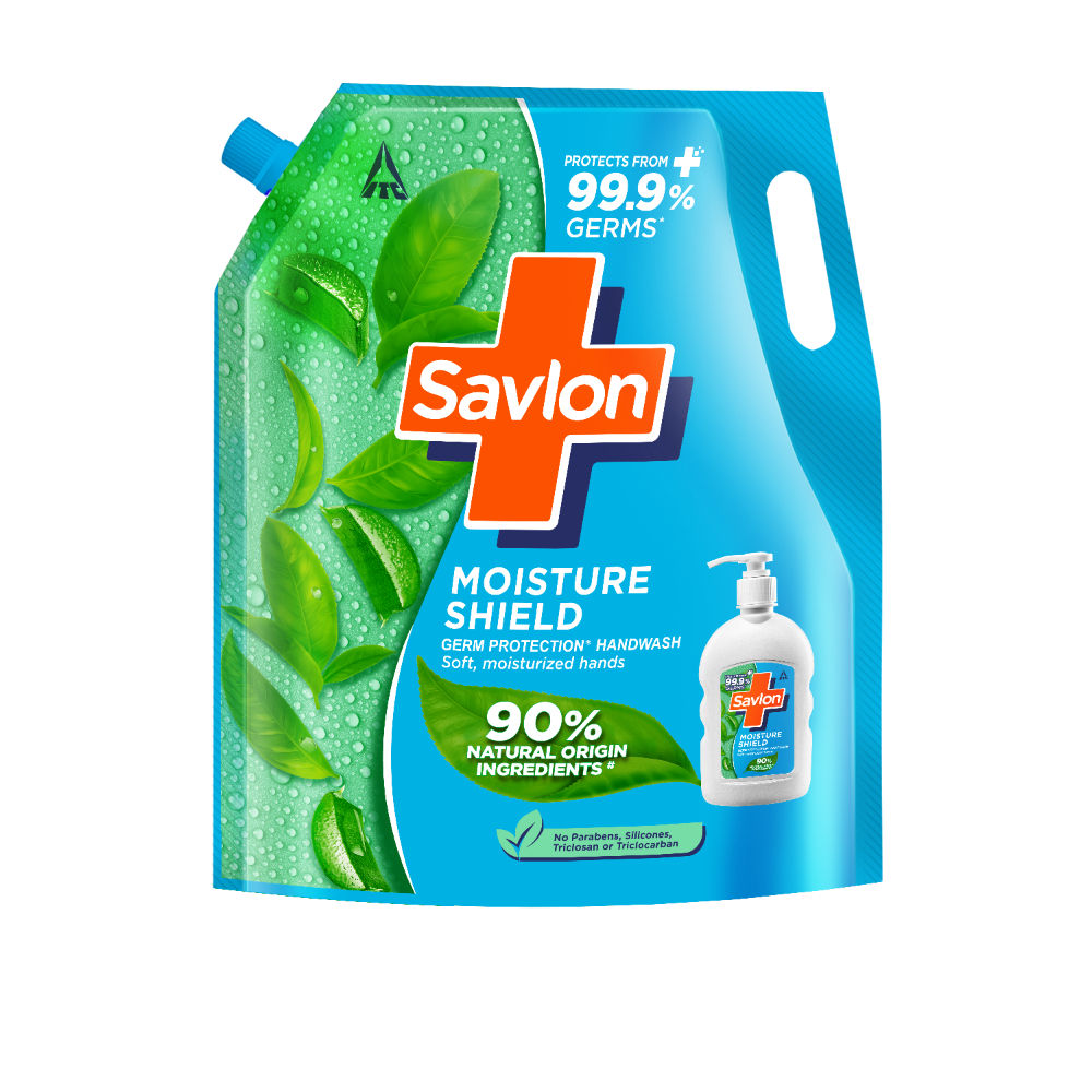 Savlon Moisture Shield Liquid Handwash Refill Pack For Soft Hands