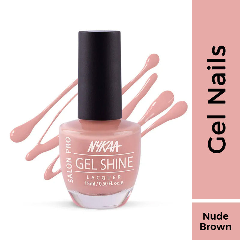 Nykaa Salon Pro Shine Gel Nail Polish - Florence Spritz 51