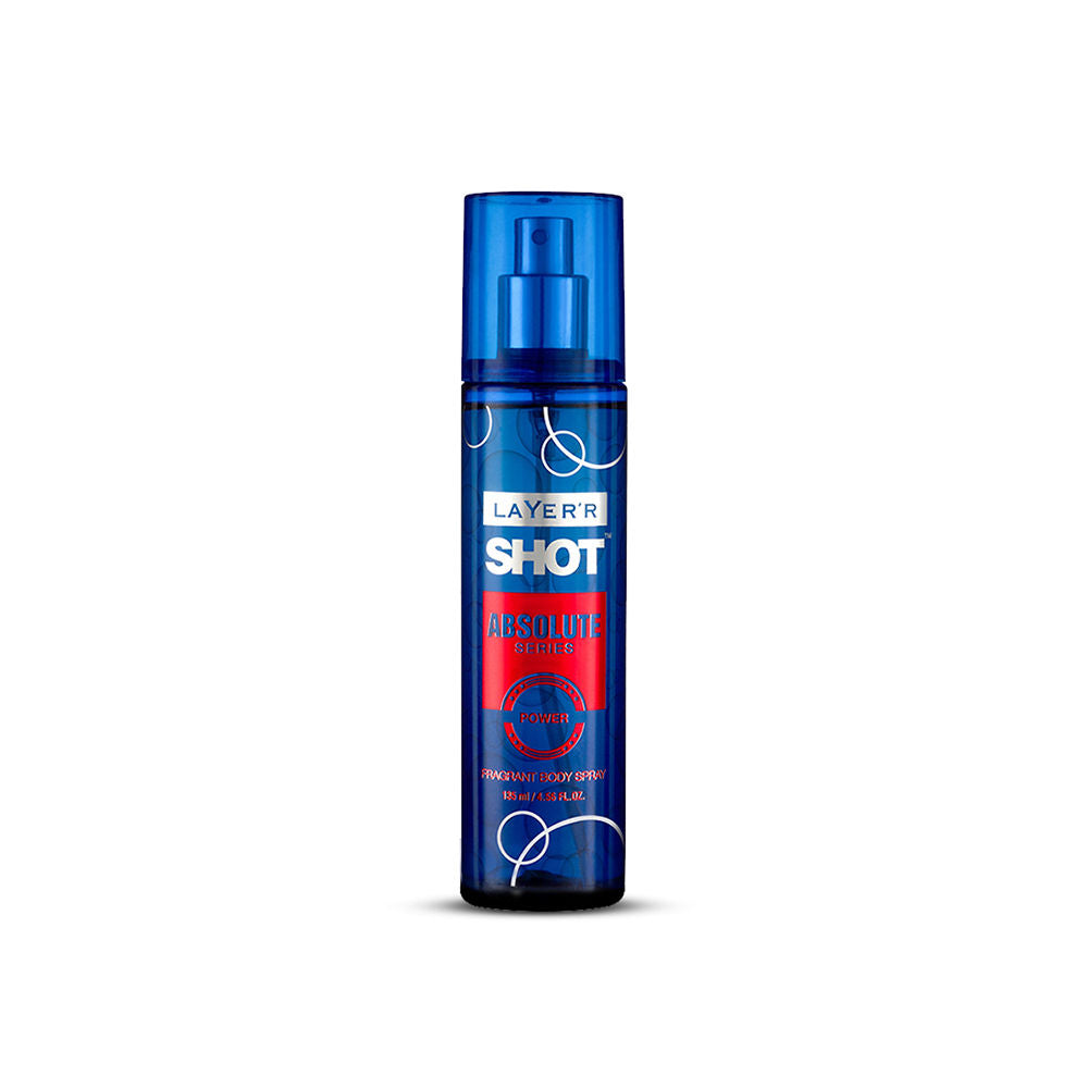 Layer'r Shot Absolute Series Power Body Spray