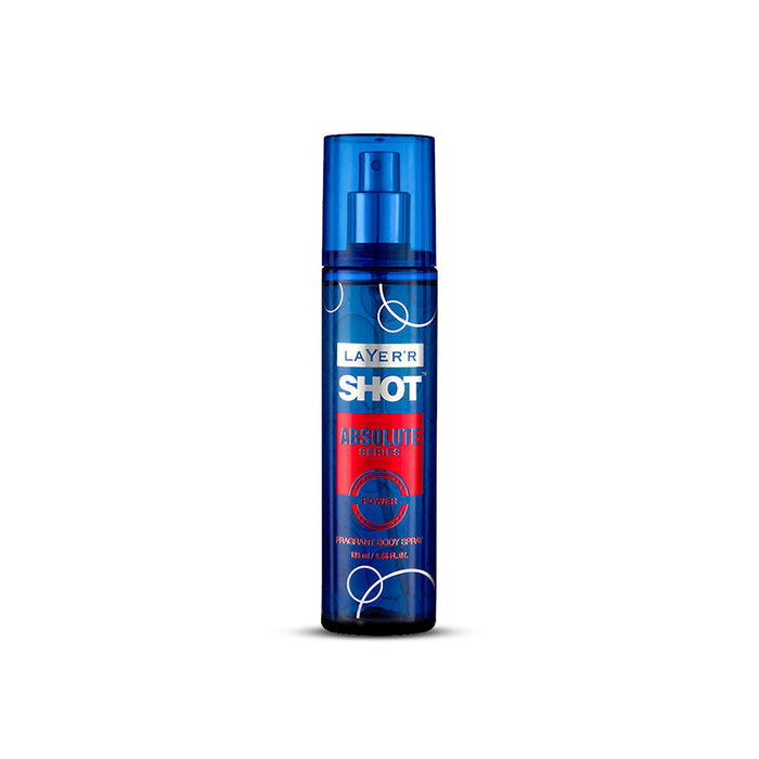 Layer'r Shot Absolute Series Power Body Spray