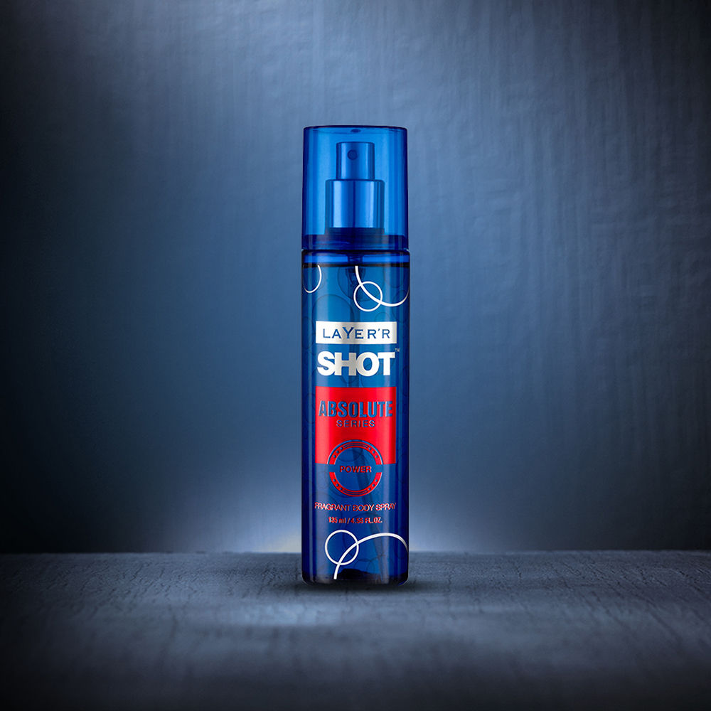 Layer'r Shot Absolute Series Power Body Spray