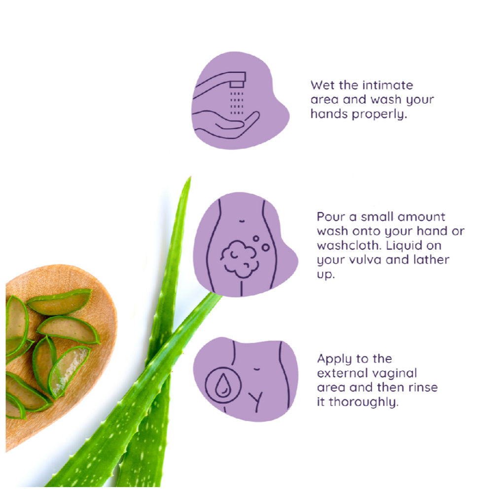 Sanfe 3 In 1 Intimate Wash with Lavender & Chamomile