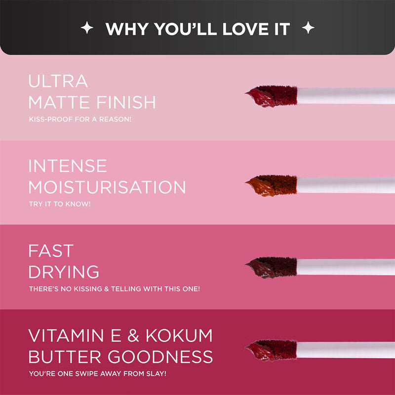 Bella Vita Organic Kiss-Proof Liquid Lipstick