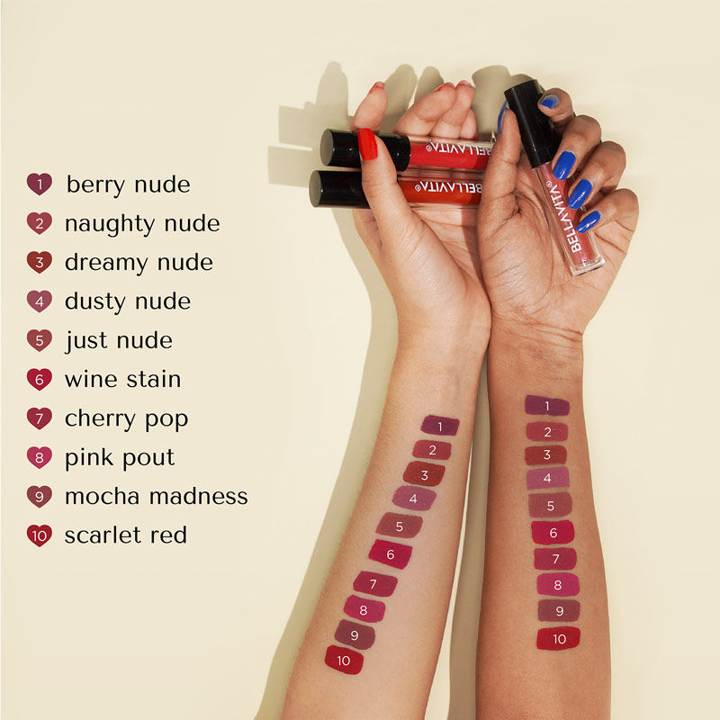 Bella Vita Organic Kiss-Proof Liquid Lipstick