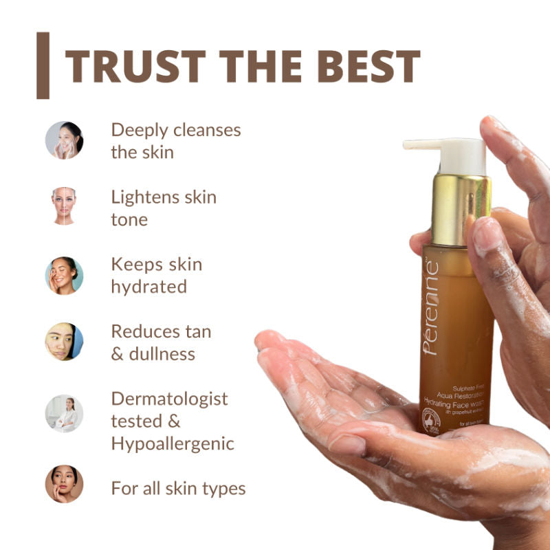 Perenne Sulphate Free Hydrating Face Wash