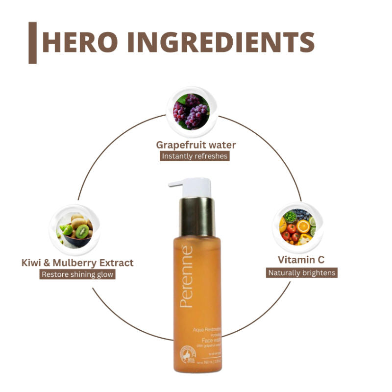 Perenne Sulphate Free Hydrating Face Wash