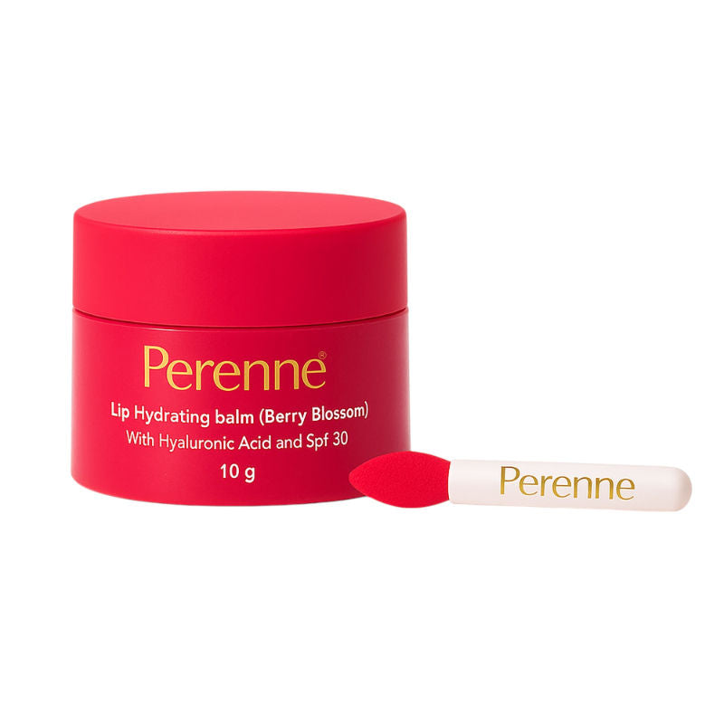 Perenne Lip Hydrating Balm With Hyaluronic Acid & SPF 30 - Berry Blossom