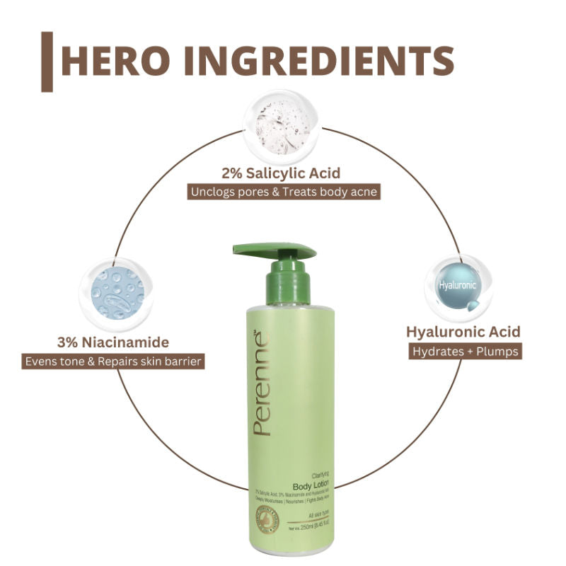 Perenne Clarifying Body Lotion
